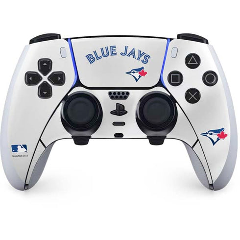 MLB Toronto Blue Jays Jersey Home PS5 DualSense Edge Pro Controller Skin