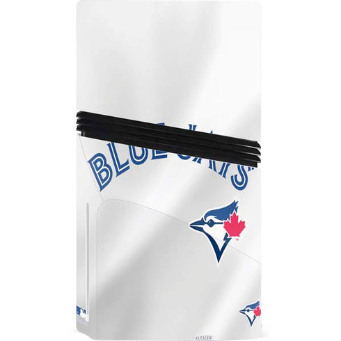 MLB Toronto Blue Jays Jersey Home PS5 Pro Disk Console Skin