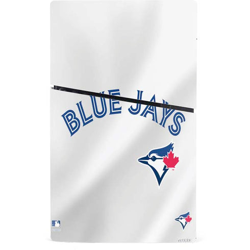 MLB Toronto Blue Jays Jersey Home PS5 Slim Digital Edition Console Skin