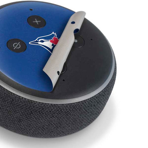 MLB Toronto Blue Jays Solid Distressed Amazon Echo Dot Skin