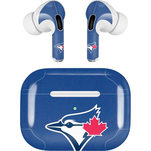 MLB Toronto Blue Jays Solid Distressed AirPods Skins