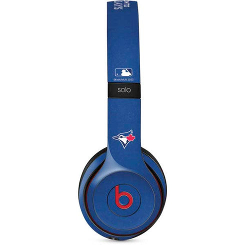 MLB Toronto Blue Jays Solid Distressed Beats Solo 3 Wireless Skin