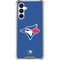 MLB Toronto Blue Jays Solid Distressed Galaxy A16 5G Clear Case