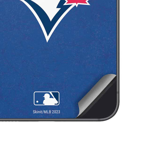 MLB Toronto Blue Jays Solid Distressed Galaxy A16 5G Skin