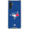 MLB Toronto Blue Jays Solid Distressed Galaxy A17 Clear Case