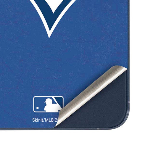 MLB Toronto Blue Jays Solid Distressed Galaxy A36 5G Skin