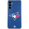 MLB Toronto Blue Jays Solid Distressed Galaxy A55 5G Clear Case