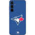 MLB Toronto Blue Jays Solid Distressed Galaxy A55 5G Skin