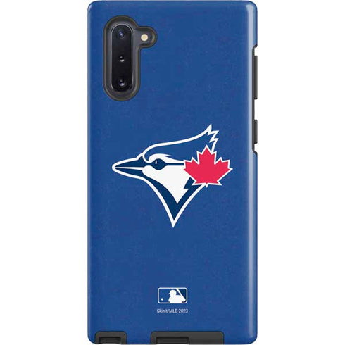 MLB Toronto Blue Jays Solid Distressed Galaxy Cases