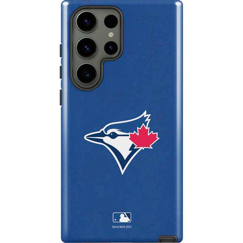 MLB Toronto Blue Jays Solid Distressed Galaxy S23 Ultra Pro Case