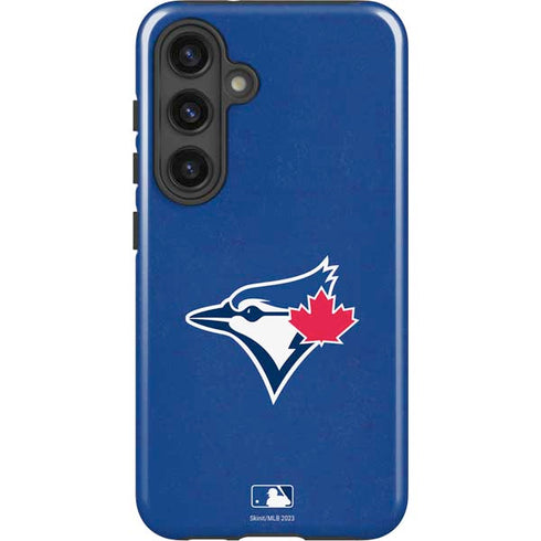 MLB Toronto Blue Jays Solid Distressed Galaxy S25 Impact Case