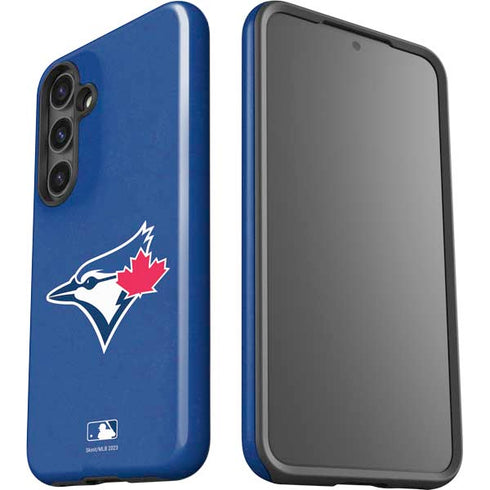 MLB Toronto Blue Jays Solid Distressed Galaxy S25 Impact Case