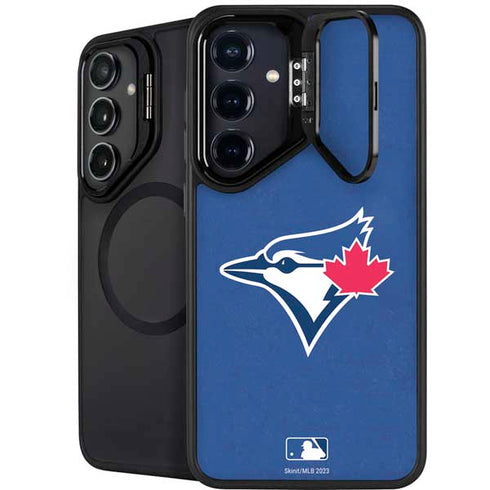 MLB Toronto Blue Jays Solid Distressed Galaxy S25 Kickstand Case