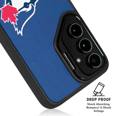 MLB Toronto Blue Jays Solid Distressed Galaxy S24 Plus Kickstand Case