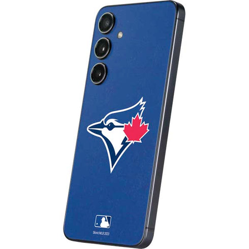 MLB Toronto Blue Jays Solid Distressed Galaxy S25 Plus Skin