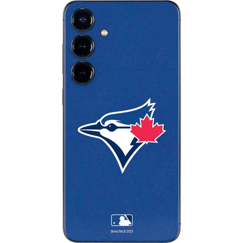 MLB Toronto Blue Jays Solid Distressed Galaxy S24 Skin