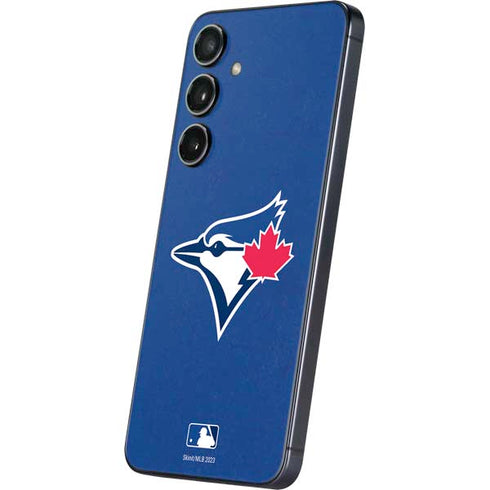 MLB Toronto Blue Jays Solid Distressed Galaxy S25 Skin