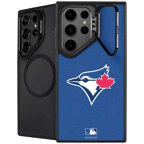 MLB Toronto Blue Jays Solid Distressed Galaxy Cases