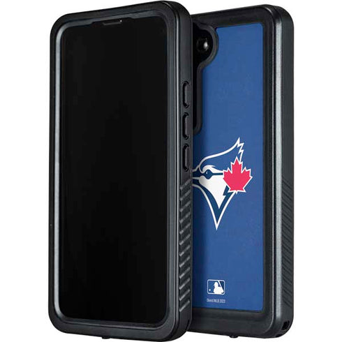 MLB Toronto Blue Jays Solid Distressed Galaxy S24 Waterproof Case