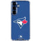 MLB Toronto Blue Jays Solid Distressed Galaxy S25 Clear Case