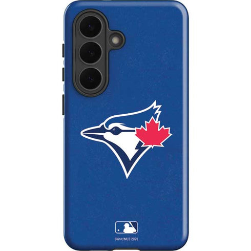 MLB Toronto Blue Jays Solid Distressed Galaxy S26 Impact Case