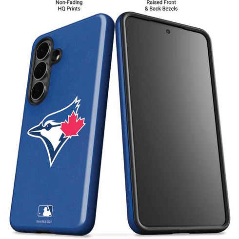 MLB Toronto Blue Jays Solid Distressed Galaxy S26 Impact Case