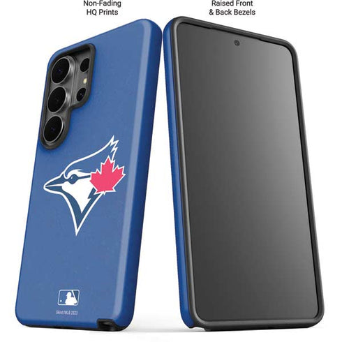 MLB Toronto Blue Jays Solid Distressed Galaxy S26 Ultra Impact Case