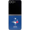 MLB Toronto Blue Jays Solid Distressed Galaxy Z Flip6 Skin