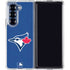 MLB Toronto Blue Jays Solid Distressed Galaxy Z Fold6 Clear Case