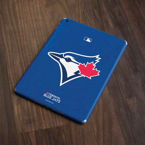 MLB Toronto Blue Jays Solid Distressed Apple iPad Skin