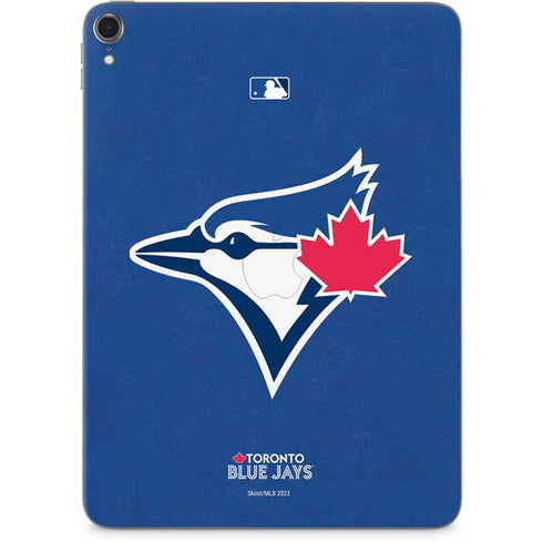 MLB Toronto Blue Jays Solid Distressed Apple iPad Pro Skin