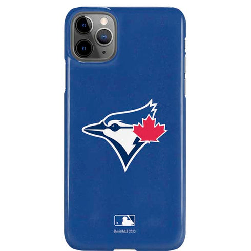 MLB Toronto Blue Jays Solid Distressed iPhone Cases