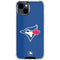 MLB Toronto Blue Jays Solid Distressed iPhone 15 Clear Case