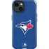 MLB Toronto Blue Jays Solid Distressed iPhone 15 Impact Case