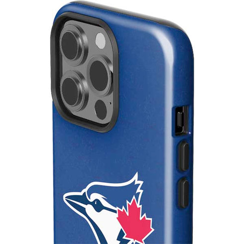 MLB Toronto Blue Jays Solid Distressed iPhone 15 Pro Impact Case