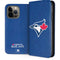 MLB Toronto Blue Jays Solid Distressed iPhone 15 Pro Max Folio Case