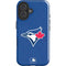 MLB Toronto Blue Jays Solid Distressed iPhone 16 Impact Case