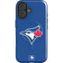 MLB Toronto Blue Jays Solid Distressed iPhone 16 Magsafe Impact Case