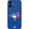 MLB Toronto Blue Jays Solid Distressed iPhone 16 Plus Skin