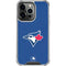 MLB Toronto Blue Jays Solid Distressed iPhone 16 Pro Clear Case