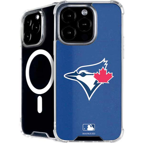 MLB Toronto Blue Jays Solid Distressed iPhone 16 Pro MagSafe Case