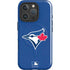 MLB Toronto Blue Jays Solid Distressed iPhone 16 Pro Magsafe Impact Case