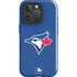 MLB Toronto Blue Jays Solid Distressed iPhone 16 Pro Max Impact Case