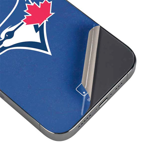 MLB Toronto Blue Jays Solid Distressed iPhone 16 Pro Max Skin