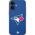 MLB Toronto Blue Jays Solid Distressed iPhone 16 Skin