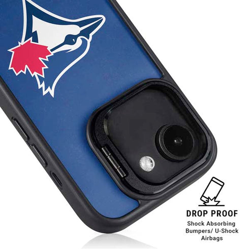 MLB Toronto Blue Jays Solid Distressed iPhone 16e Kickstand Case
