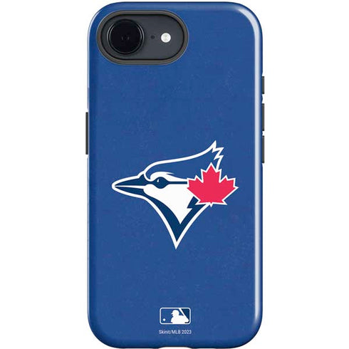 MLB Toronto Blue Jays Solid Distressed iPhone 16e Impact Case