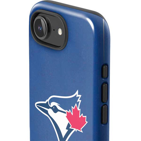 MLB Toronto Blue Jays Solid Distressed iPhone 16e Impact Case