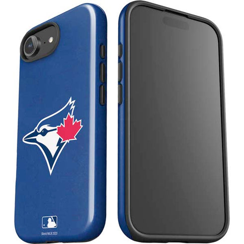 MLB Toronto Blue Jays Solid Distressed iPhone 16e Impact Case