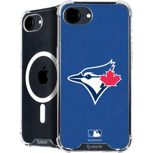 MLB Toronto Blue Jays Solid Distressed iPhone 16e MagSafe Case